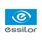 Logo d'Essilor, fabricant de verres ophtalmiques partenaire de l'École d'Optique et de Lunetterie.