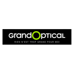 Logo de GrandOptical, enseigne partenaire de l'école.