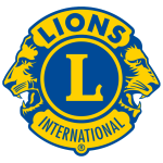 Logo du Lions Clubs International, partenaire de l'École d'Optique et de Lunetterie.