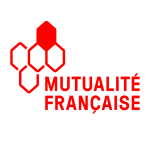 Logo de la Mutualité Française, partenaire de l'École d'Optique et de Lunetterie.