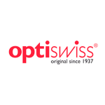 Logo d'Optiswiss, fabricant de verres optiques, partenaire de l'École d'Optique et de Lunetterie.