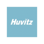 Logo de Huvitz, fabricant d'équipements d'optique, partenaire de l'École d'Optique et de Lunetterie.
